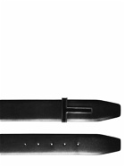 TOM FORD - 4cm T Reversible Leather Belt