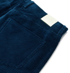 Séfr - Sin Cotton-Corduroy Trousers - Blue