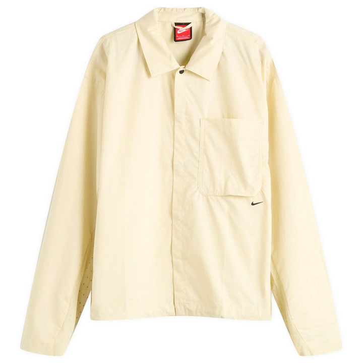 Photo: Nike Button Down Shirt in Khaki