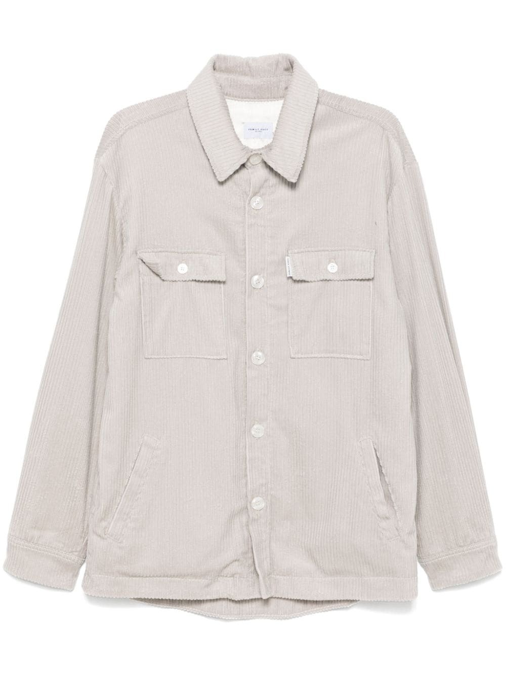 FAMILY FIRST - Brushed Effect Shirt Jacket