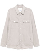FAMILY FIRST - Brushed Effect Shirt Jacket