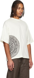 Jean Paul Gaultier Off-White 'JPG' Laurier Stamp T-shirt