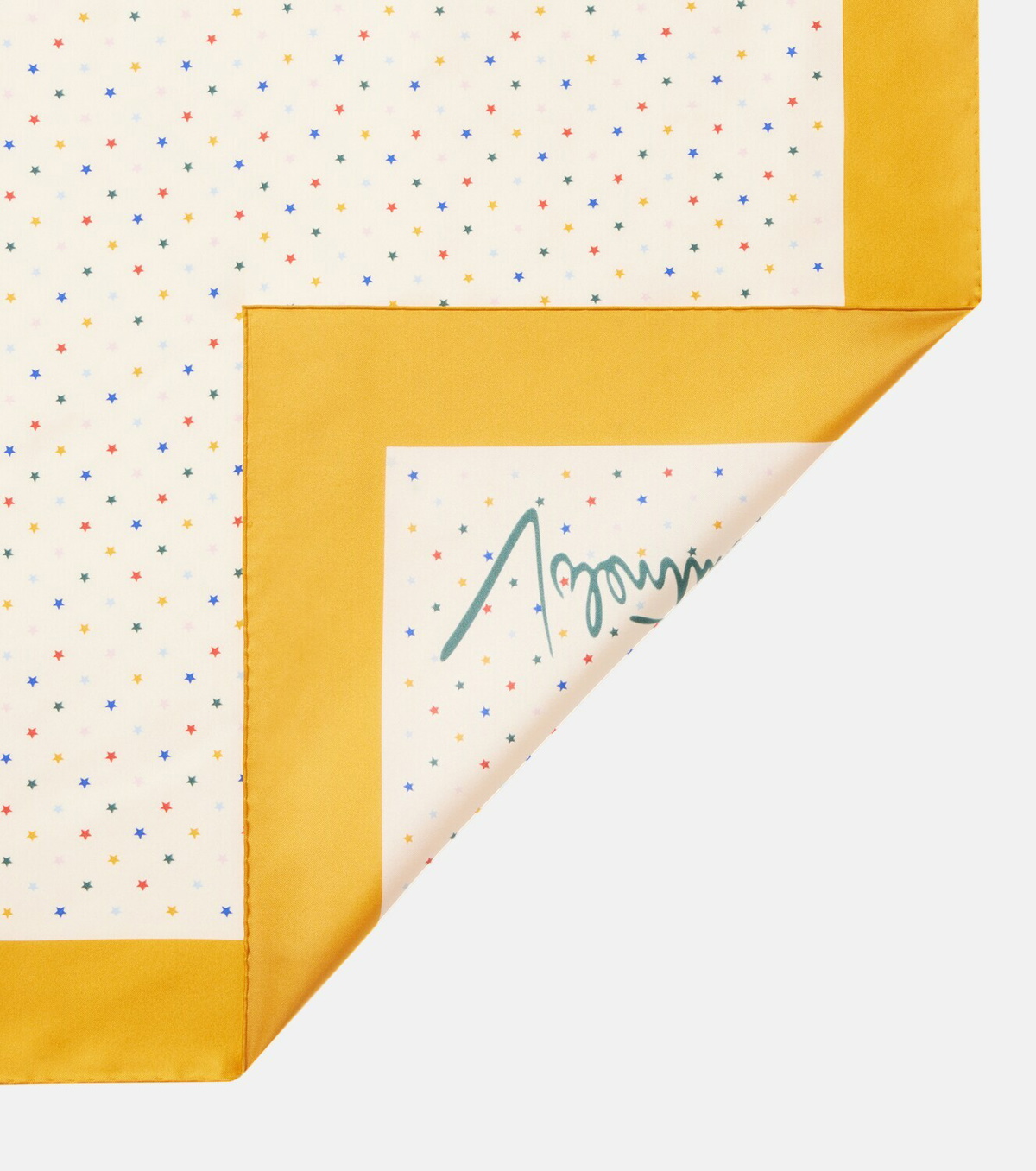 Valentino Polka-dot silk twill scarf