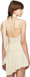 ORIENS Beige Body Form Camisole