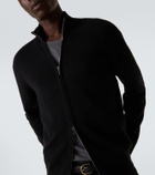 Saman Amel Halle ribbed-knit cashmere jacket