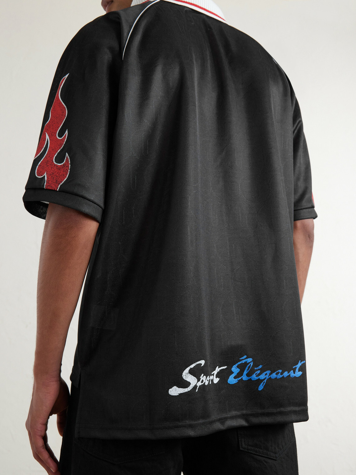 Gallery Dept. - Japan Logo-Embroidered Jersey T-Shirt - Black