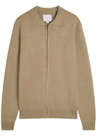 Raith Arlo Knit Overshirt Beige