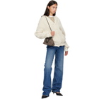 Stella McCartney Taupe Falabella Mini Drawstring Bag