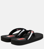 Kenzo - Logo striped thong sandals