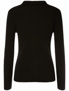 WEEKEND MAX MARA Papiro Stretch Rib Knit Cardigan