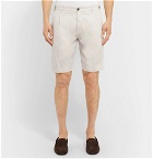 Tod's - Solaro Cotton-Blend Shorts - Off-white