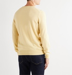 Brunello Cucinelli - Slim-Fit Cashmere Sweater - Yellow