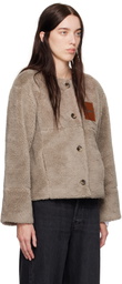 Axel Arigato Taupe Ava Jacket