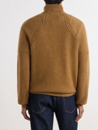 SEASE - Cashmere Half-Zip Sweater - Yellow