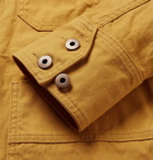 Freemans Sporting Club - Washed Cotton-Canvas Jacket - Men - Mustard
