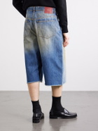 424 - Wide-Leg Lightweight Denim Short - Blue