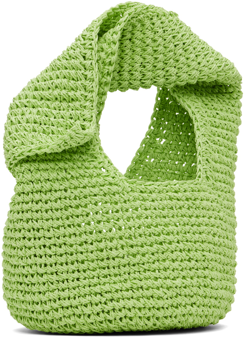 Lado Bokuchava SSENSE Exclusive Green Mini Eight Bag