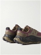 New Balance - Fresh Foam More Trail v3 Rubber-Trimmed Mesh Sneakers - Green