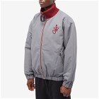 JW Anderson Men's Contrast Zip Jacket in Grey