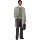 Brioni Grey Classic Car Coat