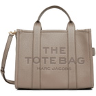 Marc Jacobs Gray 'The Leather Medium' Tote