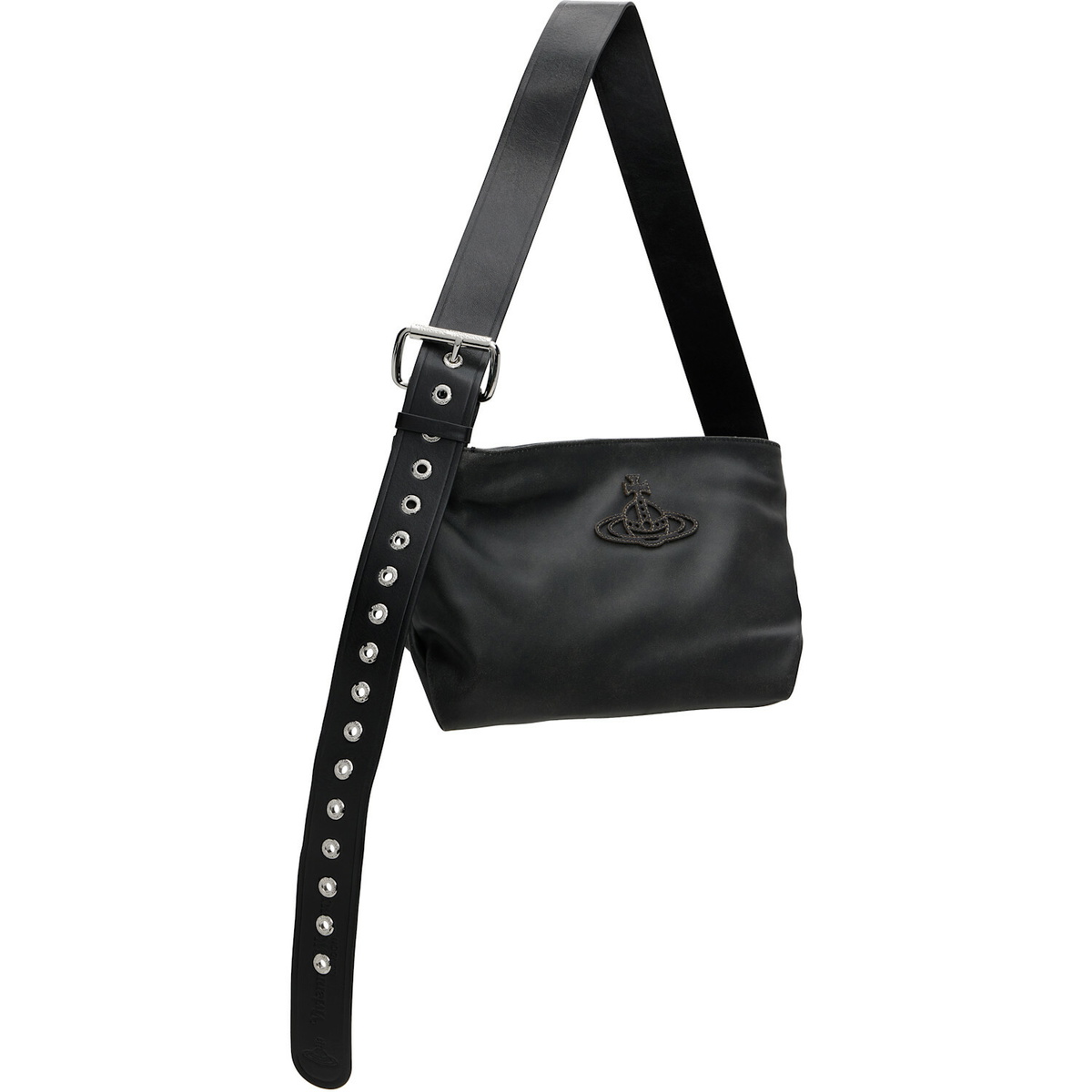 Vivienne Westwood Black Maxime Small Shoulder Bag