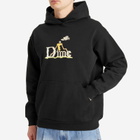 Dime Men's Classic Lightbright Hoodie in Black