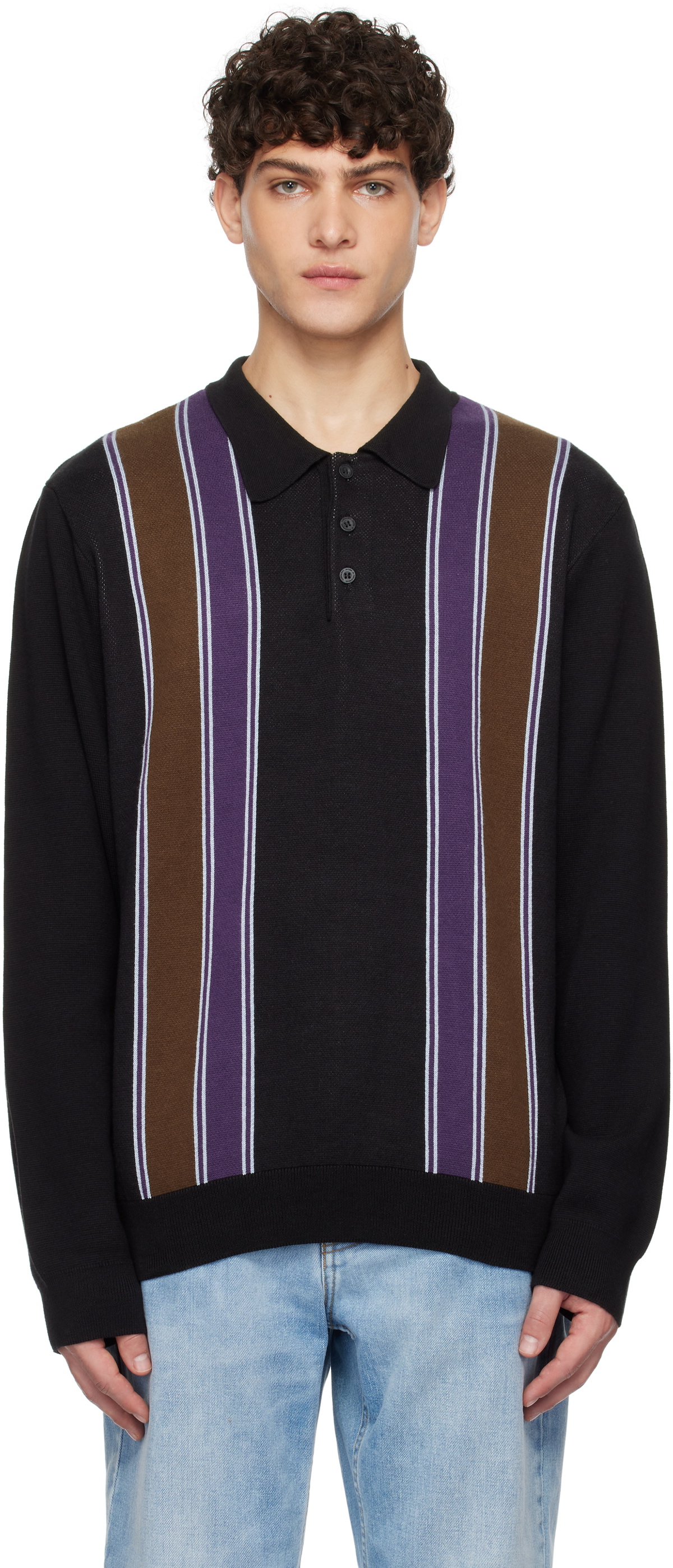 Carhartt Work In Progress Black Arlo Polo Carhartt WIP