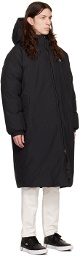 Lacoste Black Bonded Coat