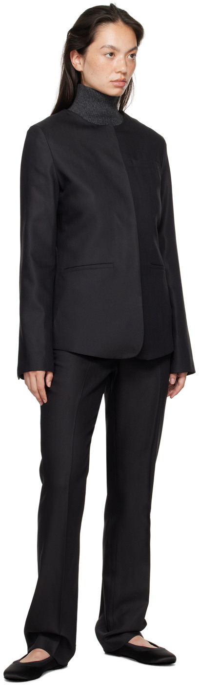 Loulou Studio Black Lavena Blazer