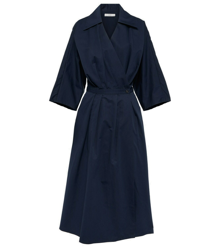 Photo: CO Wrap cotton and silk midi dress