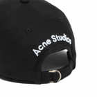 Acne Studios Men's Carliy Back Cap in Black 