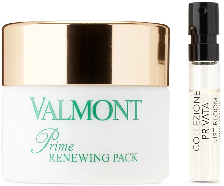 Photo: Valmont Prime Renewing Pack Mask & Just Bloom Eau de Parfum Set