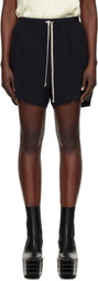 Rick Owens Black Hollywood Boxers Shorts