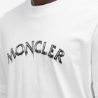 Moncler Men's Arch Logo Short Sleeve T-Shirt in Black