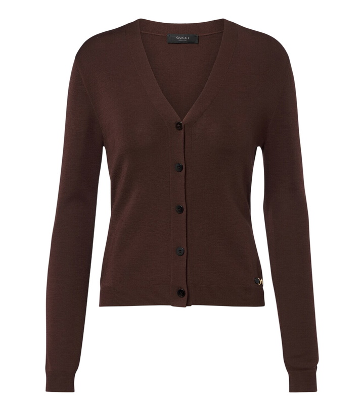 Photo: Gucci Horsebit wool cardigan