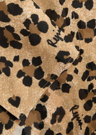 Rejina Pyo Saskia Leopard-print Chiffon Shirt Beige