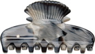 Sophie Buhai Black Small Fan Shell Claw Hair Clip