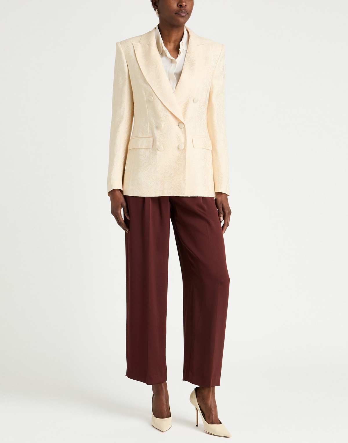 Etro Womens Blazer in Cream