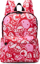 BAPE Pink New ABC Milo All Friends Medium Backpack