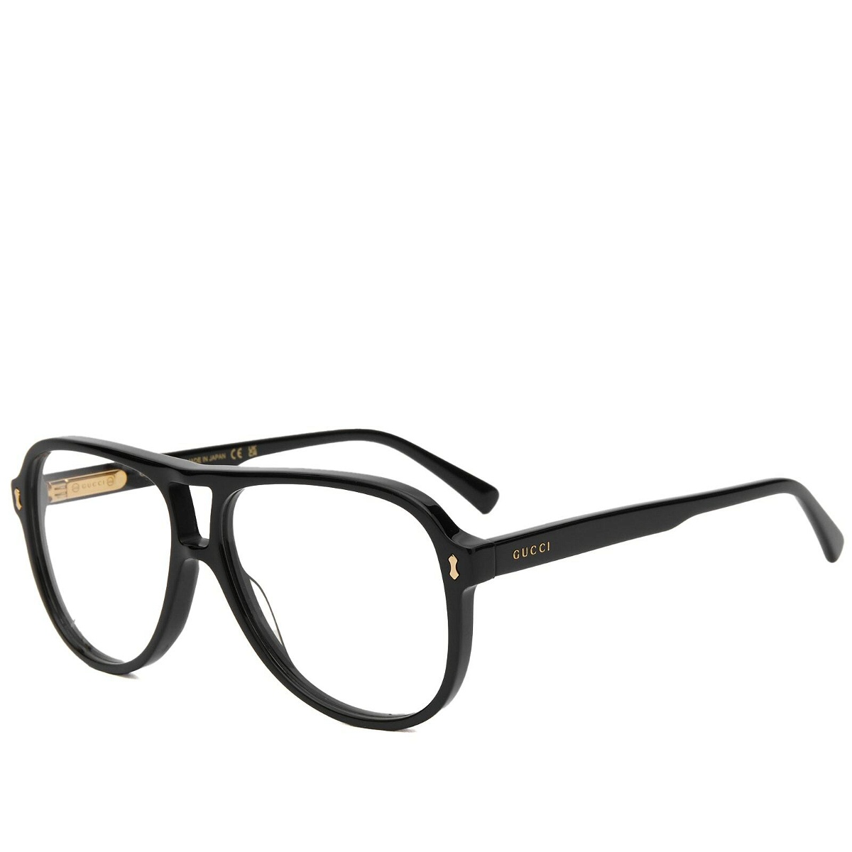Photo: Gucci GG1044O Optical Glasses in Black/Transparent
