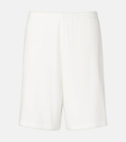 The Row Larissa cotton Bermuda shorts