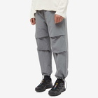 FrizmWORKS Men's Nylon Parachute Track Pants in Graphite