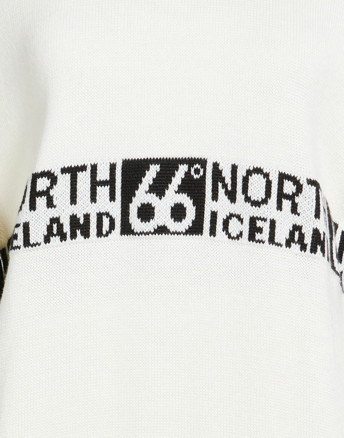 66° North Womens Sweater in Off white