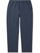 Barena - Riobargo Straight-Leg Cotton-Blend Drawstring Trousers - Blue