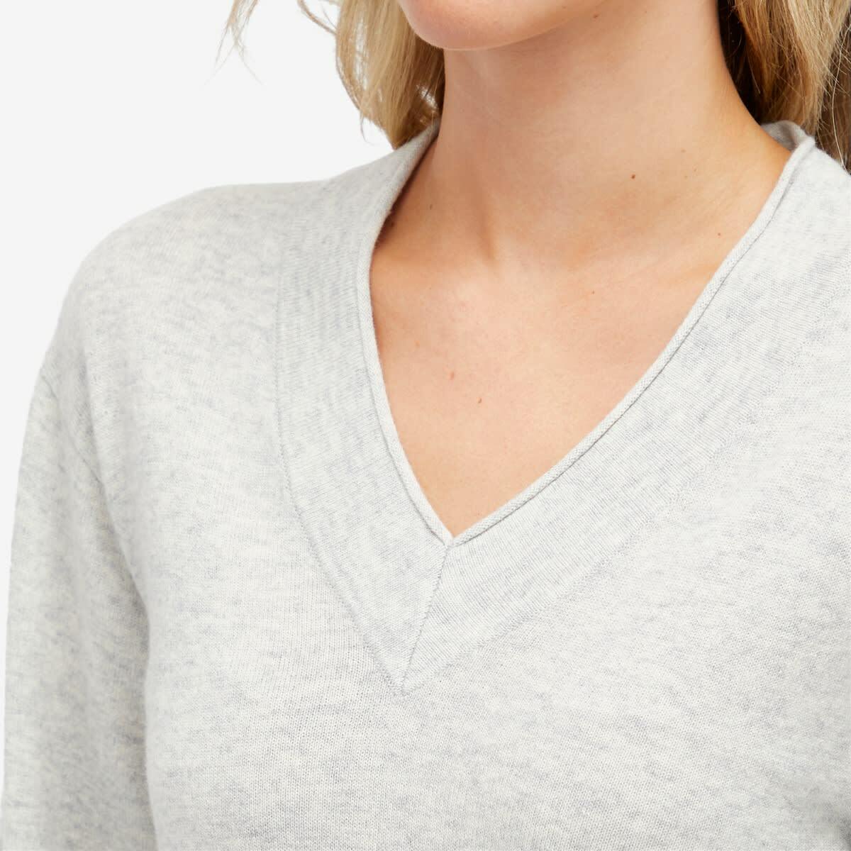 Faithfull The Brand Women's Frederikke Cashemere Sweater in Taupe Marle