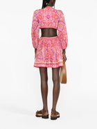 ZIMMERMANN - Paisley Print Cotton Mini Dress