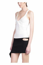 Courrèges Twist 90s Rib Tank Top