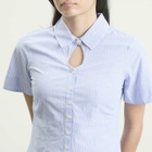 Damson Madder Women's Ebba Shirt in Blue