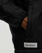 Butter Goods Paisley Reversible Puffer Jacket Black - Mens - Down & Puffer Jackets